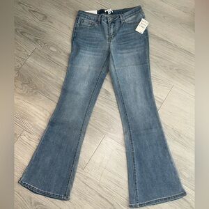 New BP medium wash flare jeans y2k